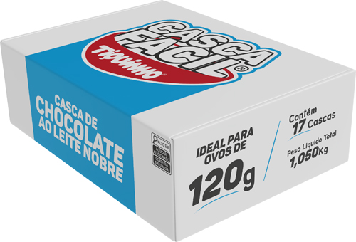 Cascas Chocolate 100% ao Leite