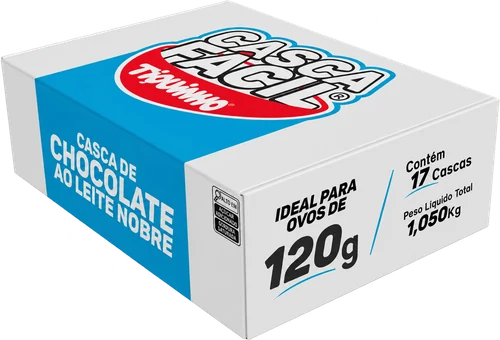 Cascas Chocolate 100% ao Leite
