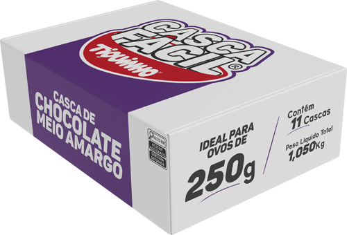 Cascas Chocolate Meio Amargo