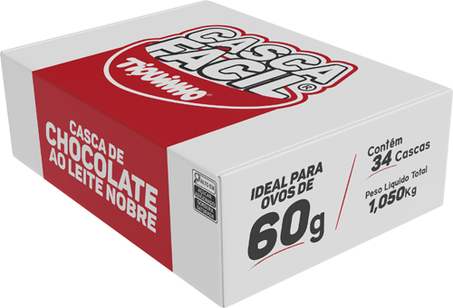 Cascas Chocolate 100% ao Leite