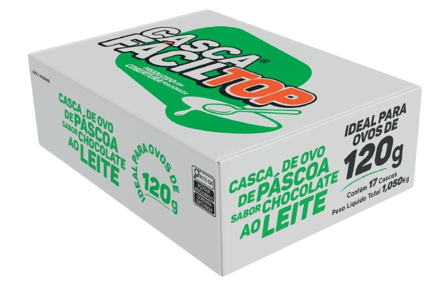 Casca Fácil<br />Chocolate ao Leite