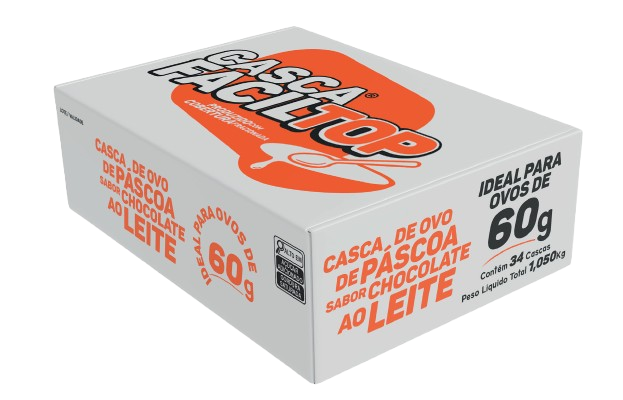 Casca Fácil<br />Chocolate ao Leite