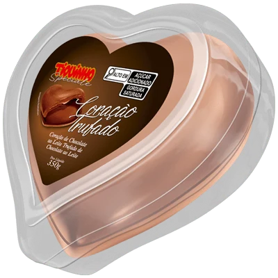Coração Trufado<br />Tradicional ao Leite