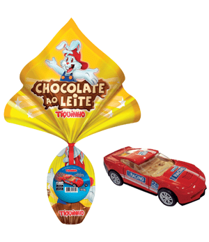 Ovo de Páscoa Carrinho Colecionável