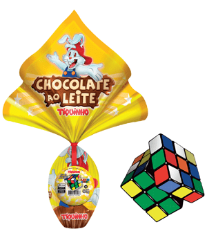 Ovo de Páscoa Cubo Mágico