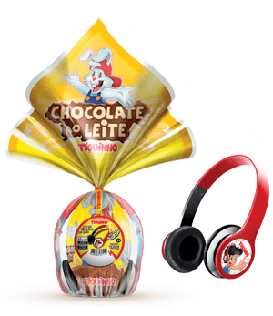 Ovo de Páscoa Headphone