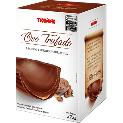 Ovo Trufado Creme de Avelã