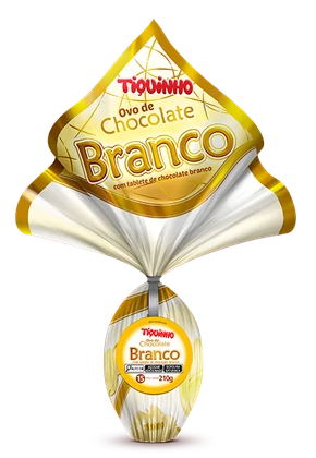 Ovo de Páscoa Chocolate Branco