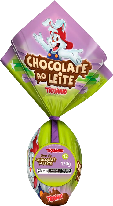 Ovo de Páscoa Chocolate ao leite