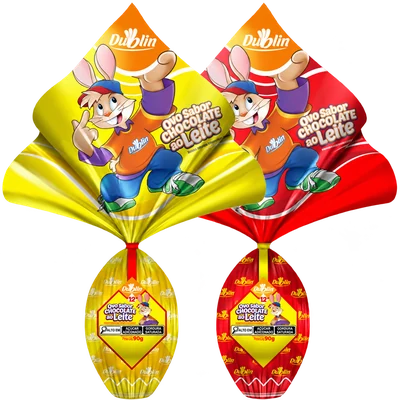Ovo de Páscoa Sabor Chocolate ao Leite