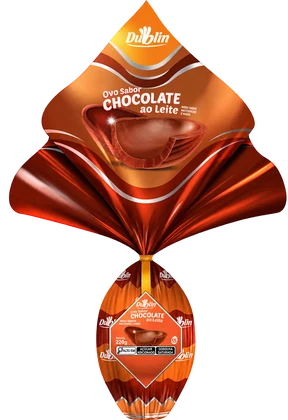 Ovo de Páscoa Sabor Chocolate ao Leite