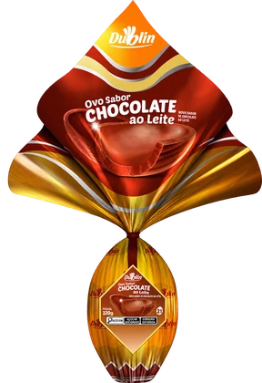 Ovo de Páscoa Sabor Chocolate ao Leite